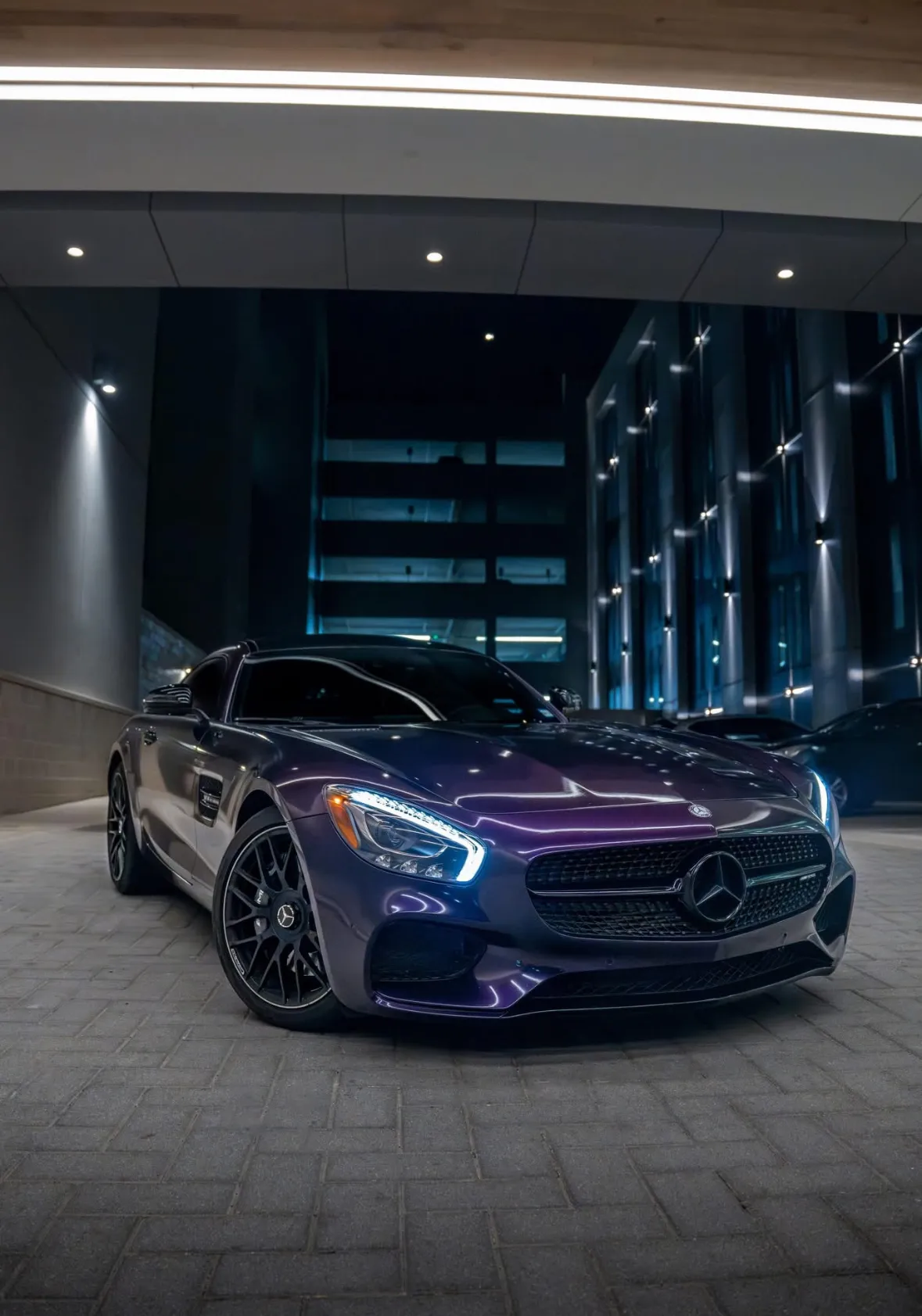 Purple AMG GT gallery